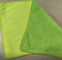 Green Twisted Recombination ผ้า Terry ผ้าขนหนูฝุ่นละอองขนาด 25 * 35 ซม. 480gsm