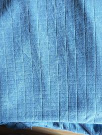 ต้านเชื้อแบคทีเรียผ้าไมโครไฟเบอร์ทำความสะอาดผ้าสีสันผ้าตาราง 310gsm